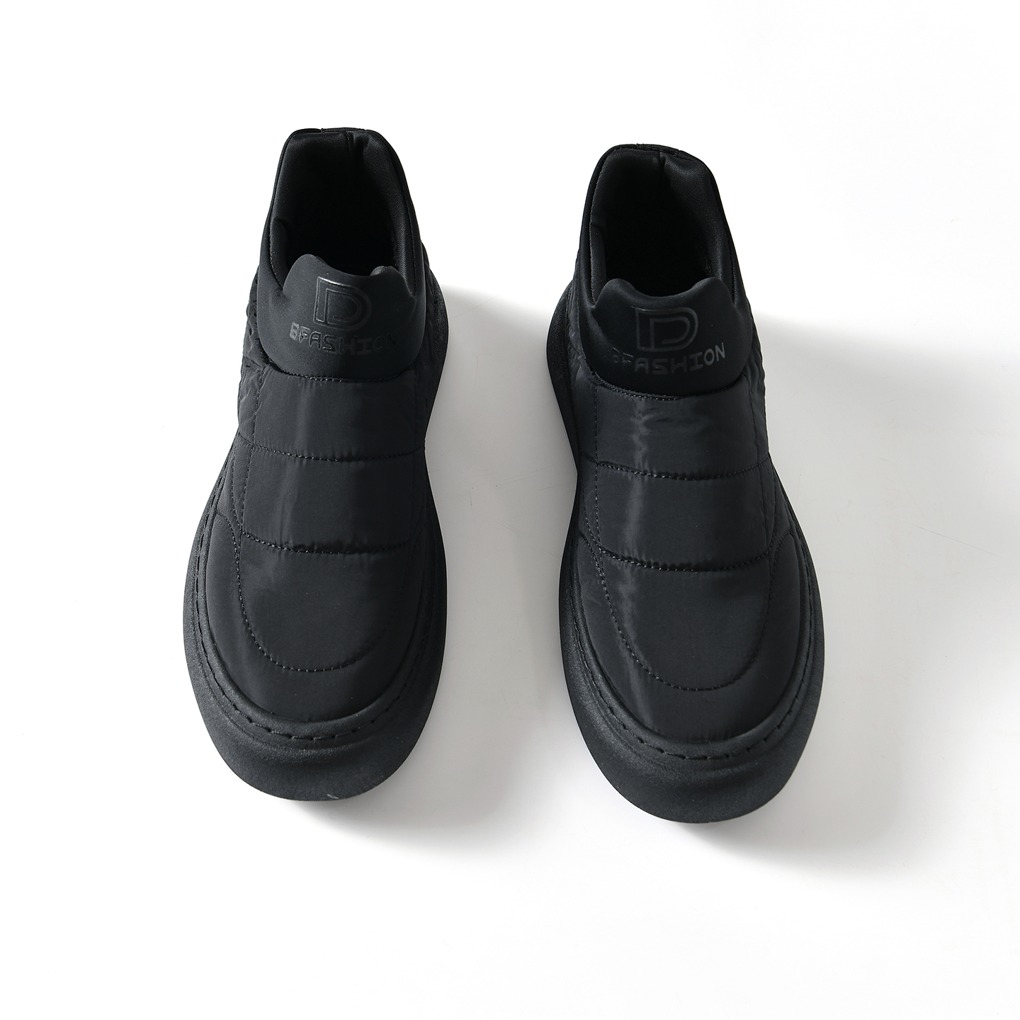 【公司单~加绒保暖+外贸尾货】冬季男士休闲百搭防滑低帮雪地靴潮