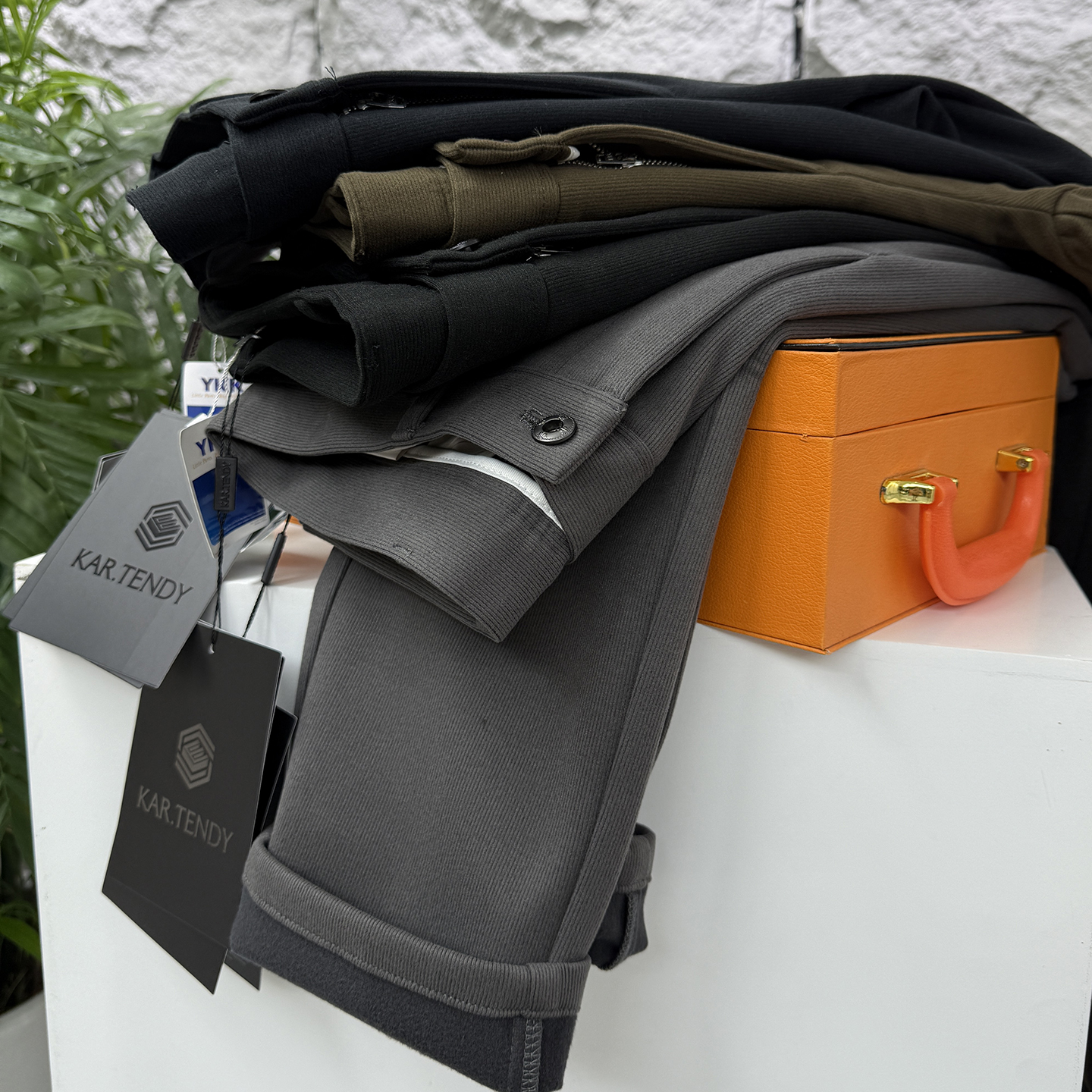 【公司单~加绒保暖/不臃肿】秋冬季男士商务百搭灯芯绒休闲长裤潮