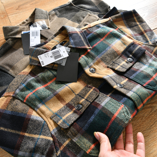 【美单78叨~厚实保暖+美式复古】秋冬季男士格子户外工装衬衫外套