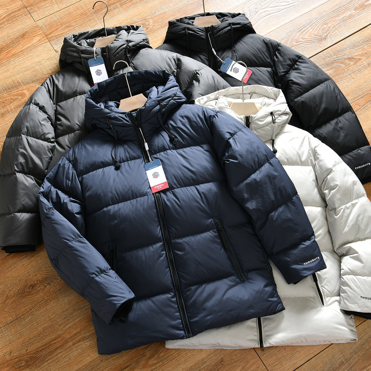 【公司单~85鹅绒~防风保暖】秋冬季男士户外连帽休闲羽绒服外套潮,男装,羽绒服,淘宝优惠券,粉丝福利购,淘宝优惠卷