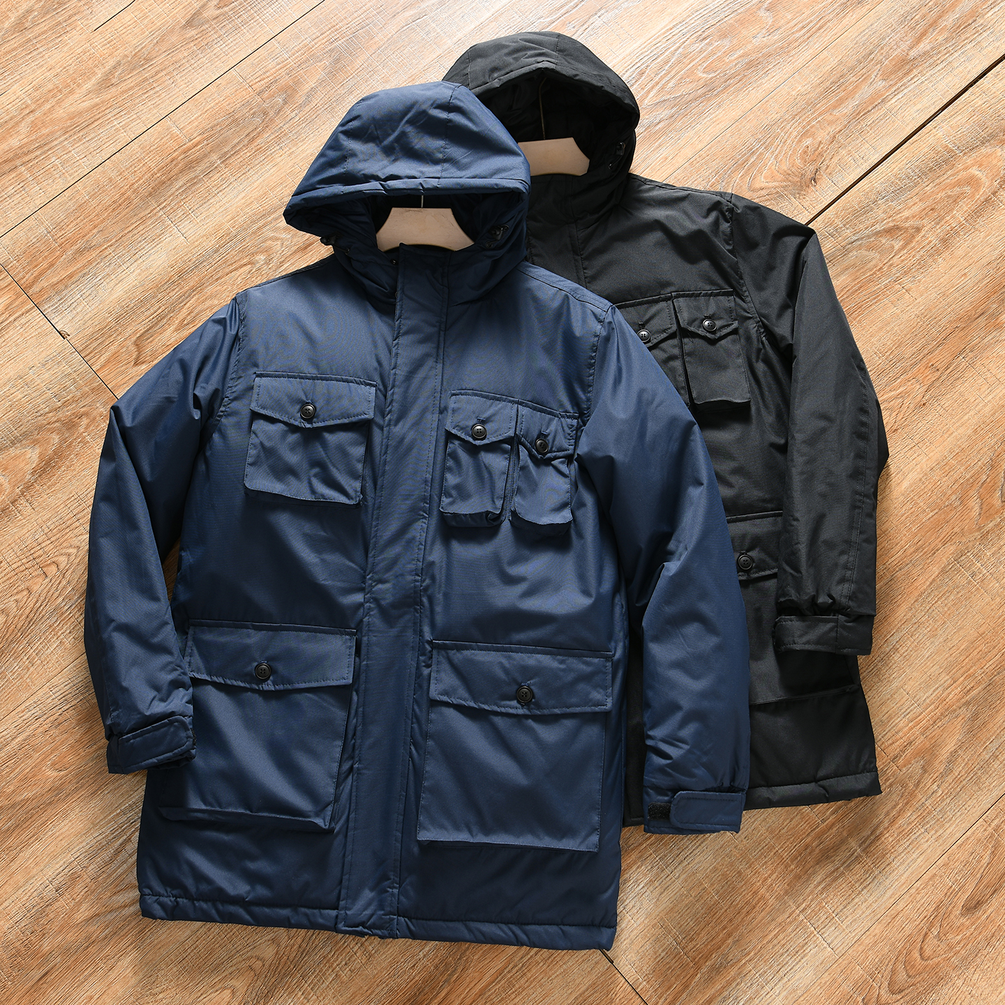 【欧美单~M65系列-耐磨防刮擦】冬季男士加厚保暖中长款工装棉衣