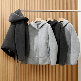 【巨保暖~双面摇粒绒+3D立裁】秋冬男士户外休闲连帽运动夹克外套