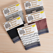 出口日本 男士 高支精梳匹马棉 四季 款 外贸弹力全棉平角裤 内裤