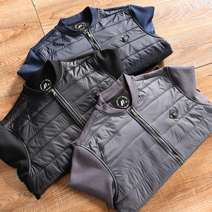 外贸尾货 夹棉保暖 秋冬季 男士 棉衣 棒球领休闲夹克薄款 欧美单