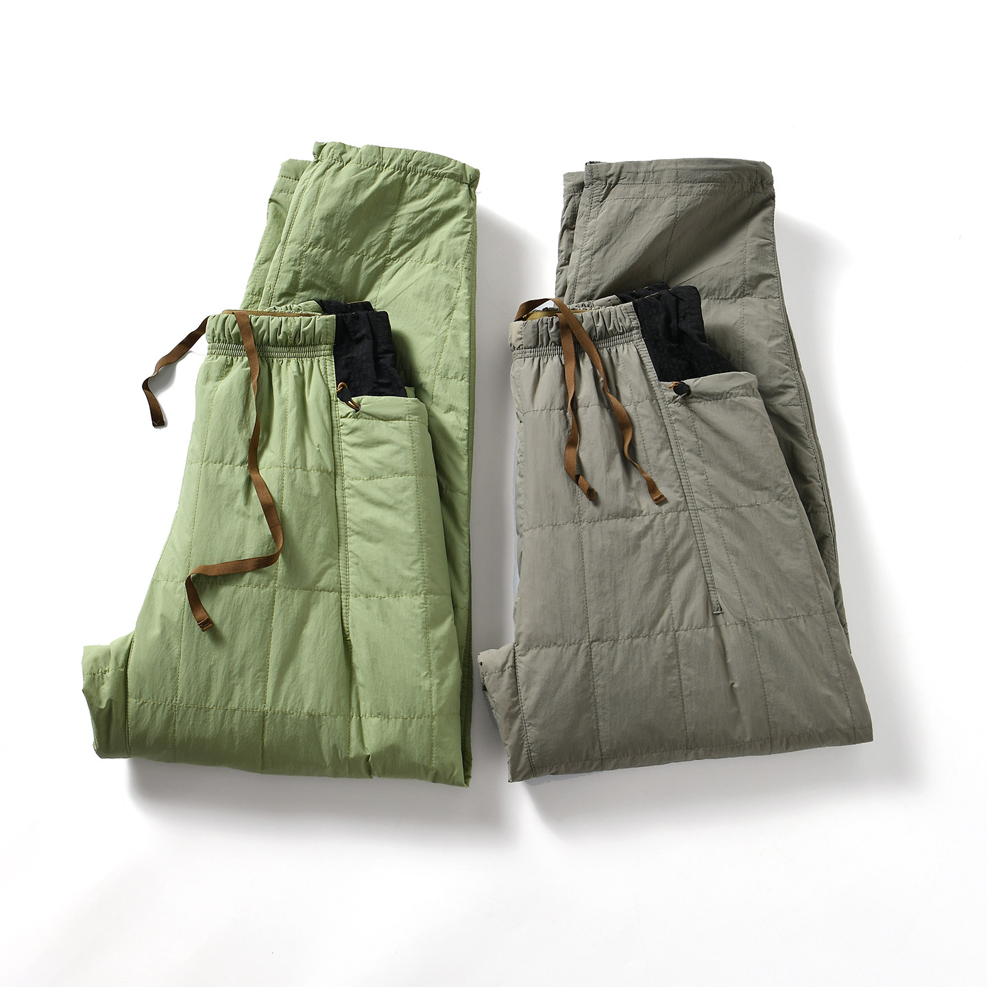 【山系机能~情侣款~防风保暖】冬季男女户外运动休闲夹棉直筒棉裤