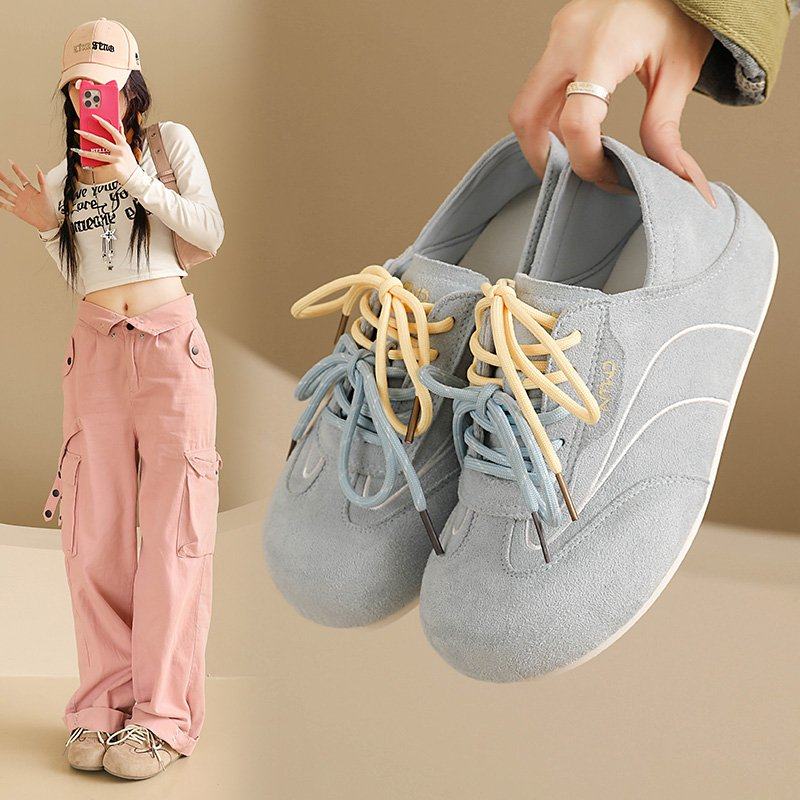 复古双鞋带休闲德训鞋女2026春季新款勃肯鞋软底两穿舒适百搭单鞋,女鞋,勃肯鞋/软木鞋,淘宝优惠券,粉丝福利购,淘宝优惠卷