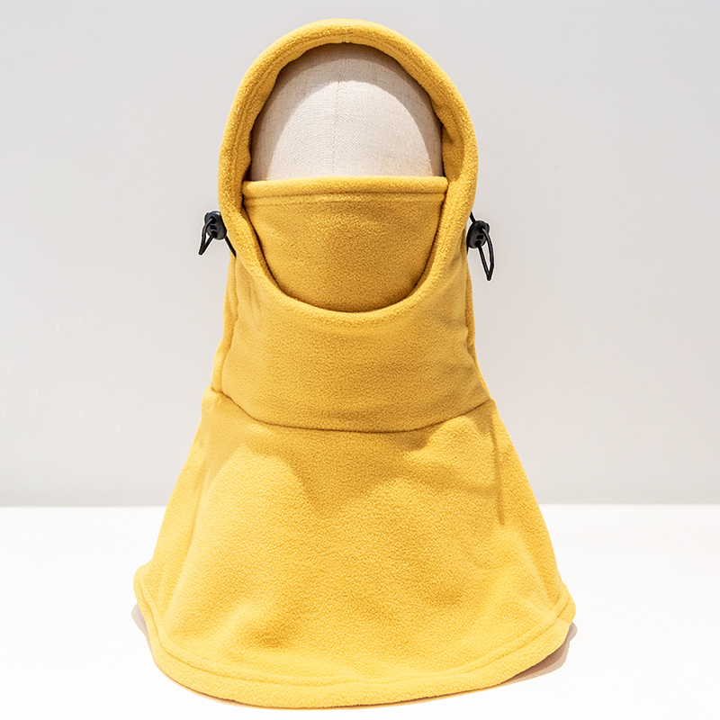 骑车必备 全包围头盔内胆衬摇粒绒套头帽男女秋冬口罩护耳防风帽