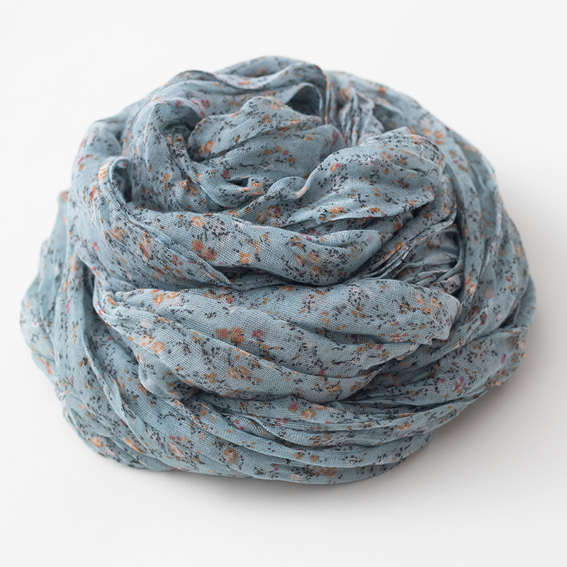 软小碎花文艺复古棉麻风格围巾女夏季薄款春秋褶皱短款韩版小丝巾,服饰配件/皮带/帽子/围巾,围巾/丝巾/披肩,淘宝优惠券,粉丝福利购,淘宝优惠卷