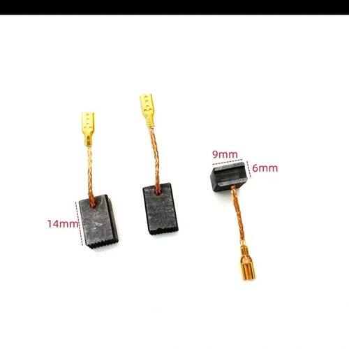 大有100碳刷2808东成9-100 2816-2-5角磨机电刷6X9角磨机配件碳刷