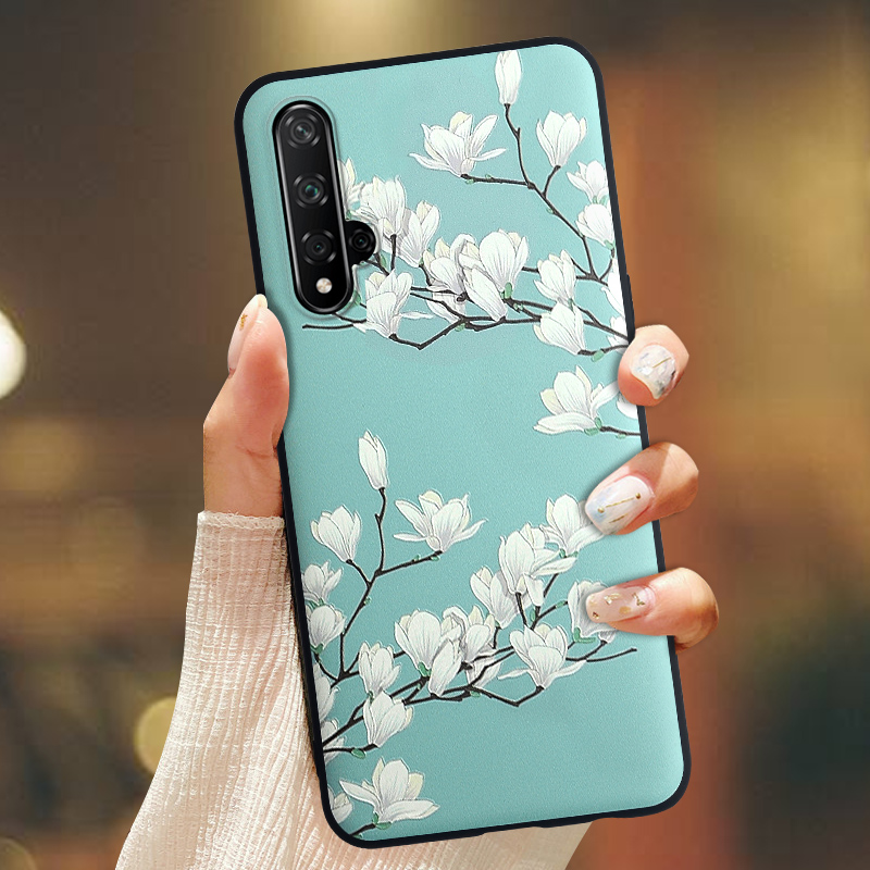 浮雕防摔壳硅胶华为手机壳