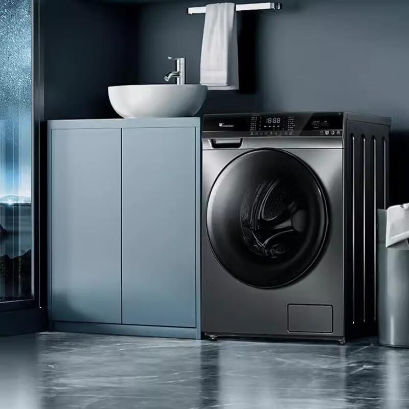 小.天鹅10公斤大容量TG100V610AIT智能投放全自动滚筒洗衣机U.