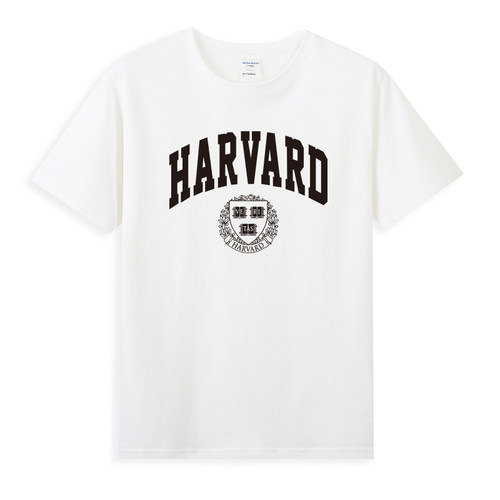 Harvard university哈佛大学校服班服T恤毕业聚会短袖纪念品