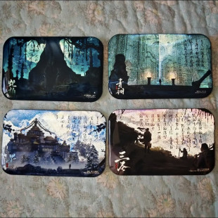 盗墓笔记周边铁三角吧唧徽章自制张起灵吴邪谷子 包邮 全店满30