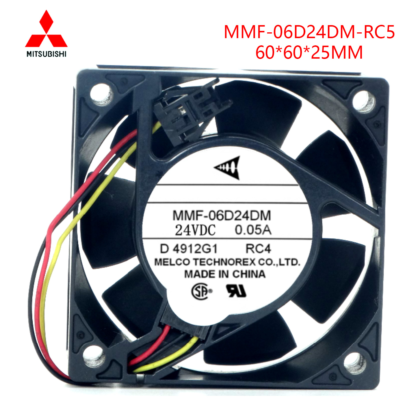 全新现货三菱安川V7变频器风扇MMF-06D24DM-RC4 0.05A，质保二年