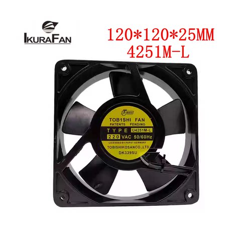 全新原装 U4251M-L 220V 12025 12厘米 耐高温大风量 散热风扇