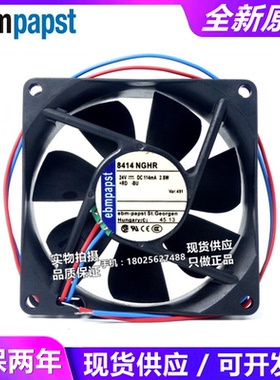 全新  8414 NGHR 8025 24V 2.8W 0.114A 变频器 散热风扇