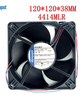 德国进口风机全新现货 4414MLR 24V 132mA 3.2W 12038MM 散热风扇