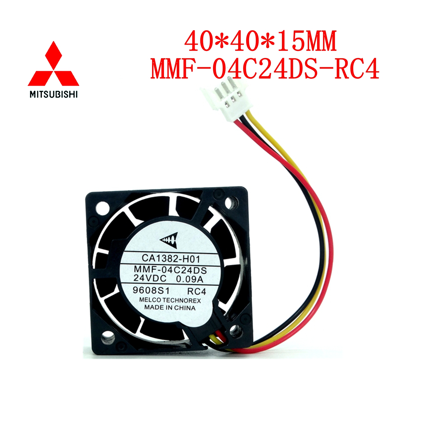 CA1382-H01 MMF-04C24DS-RC4 24V 0.09A 全新原装变频器风扇