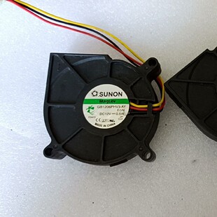 全新静音GB1206PHV3-AY 6015 6CM/厘米 涡轮鼓风机 12V 散热风扇