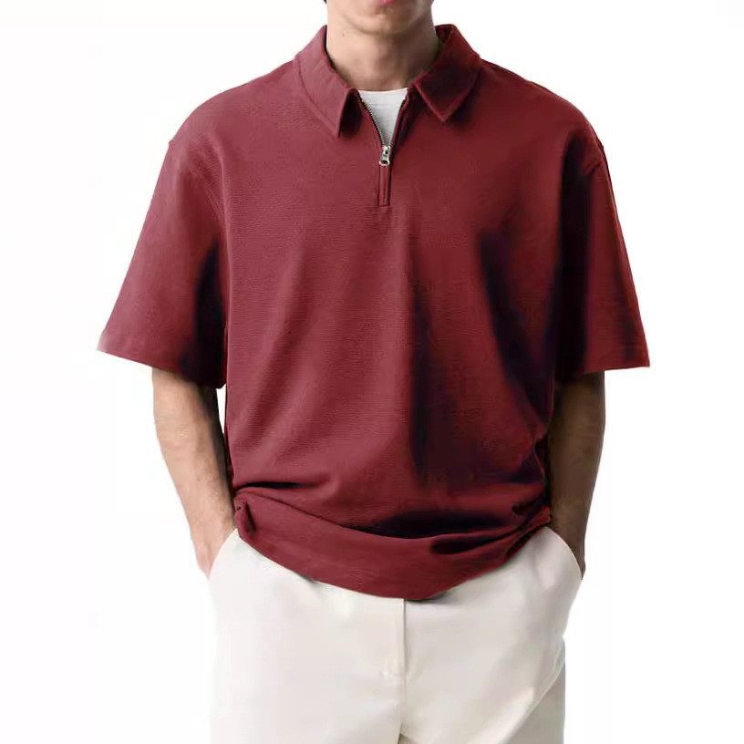 亚马逊新款男装 欧美男士休闲拉链上衣舒适透气翻领衫,个性定制/设计服务/DIY,连衣裙加工定制,淘宝优惠券,粉丝福利购,淘宝优惠卷