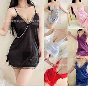 显瘦高弹透明瑜伽一体式连衣裤紧身显沟连体吊带连身瑜伽裤女短裤