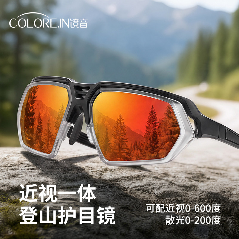 登山骑行防风防紫外线风镜定制图片
