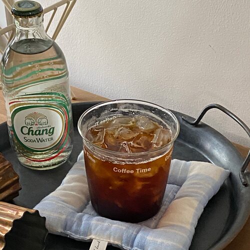 coffeetime咖啡杯玻璃杯
