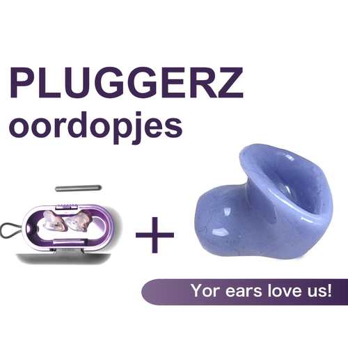 荷兰耳塞PLUGGERZ定制睡眠侧睡