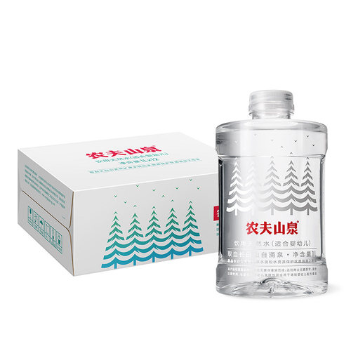 农夫山泉饮用天然水（适合婴幼儿）1L*12瓶 母婴幼儿宝宝冲奶粉