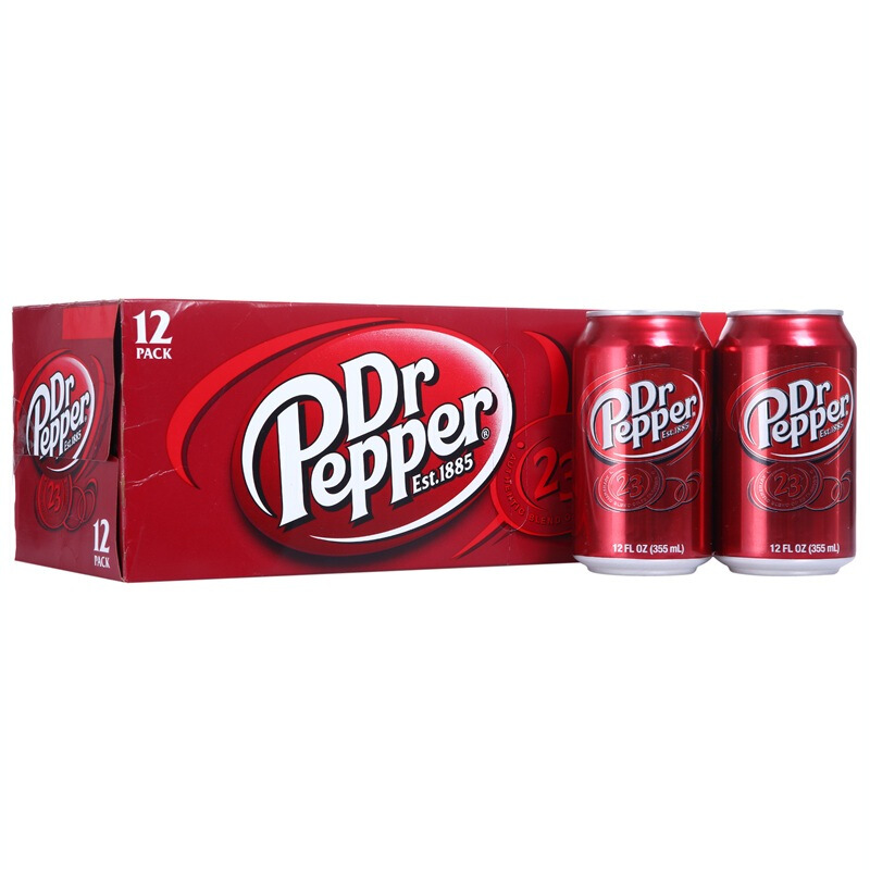 DR PEPPERÃÀ¹úºú½·²©Ê¿ÔζÆûË®355ml*12Ìý×°½ø¿Ú̼ËáÒûÁÏ