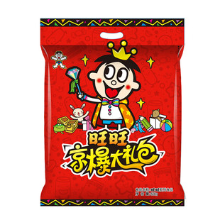 马年旺旺京爆年货大礼包600g新年新春仙贝休闲儿童零食组合送礼