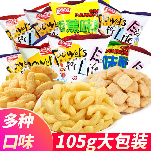 盼盼麦香鸡味块薯片充饥夜宵