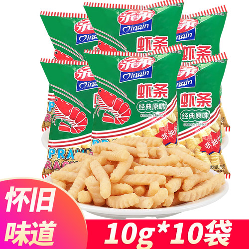 亲亲10g*30袋怀旧味鲜虾条