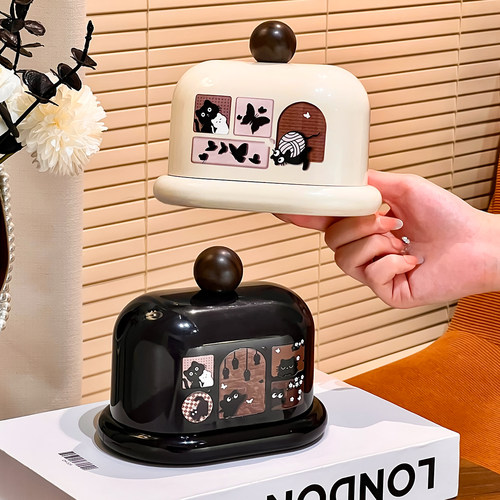 中古风牙签盒客厅高级家用