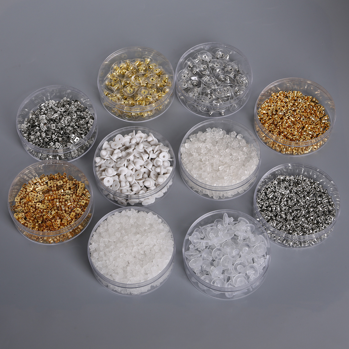 diy塑料透明硅胶防滑耳堵