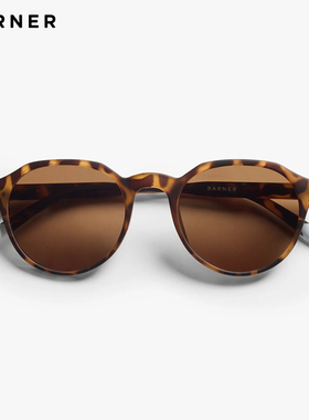 BARNER复古玳瑁色墨镜防紫外线