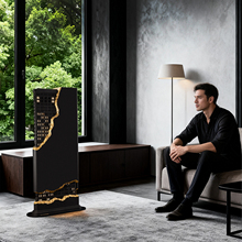 The Soloist 熨斗大厦音响吴彦祖联名黑金版蓝牙音箱高端雕塑摆件