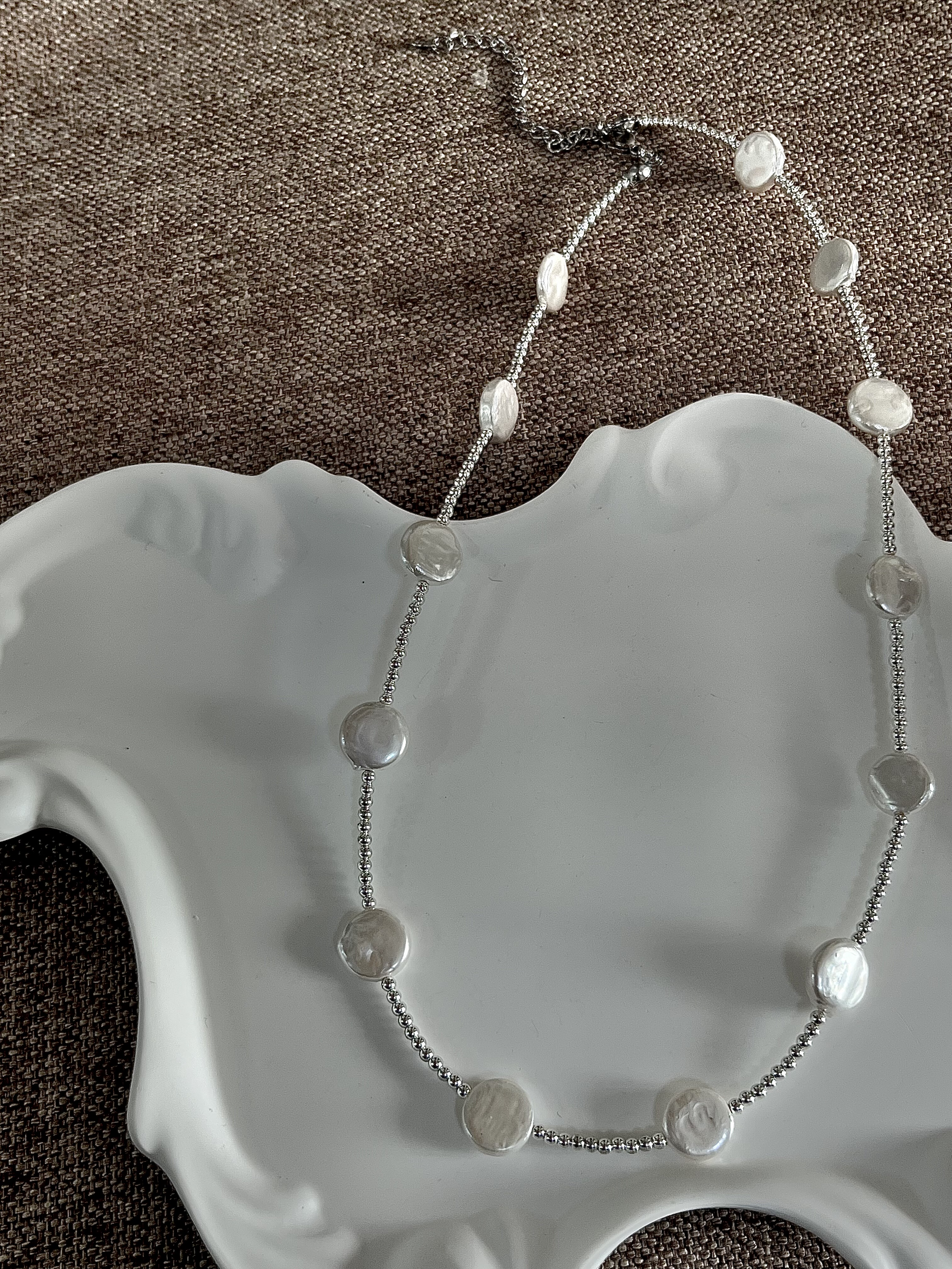 日韩小众优雅巴洛克项链串珠百搭项链配饰品圆珠链,饰品/流行首饰/时尚饰品新,项链,淘宝优惠券,粉丝福利购,淘宝优惠卷