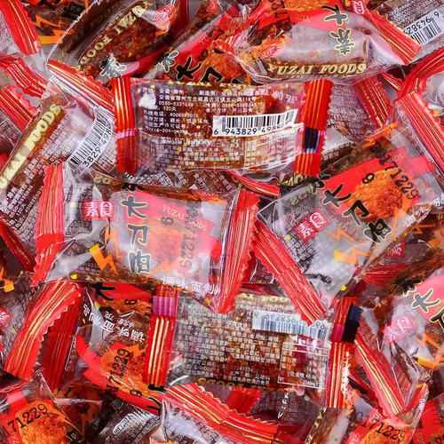 宇仔素大刀肉辣条麻辣味素肉儿时怀旧网红零食小吃休闲食品零食