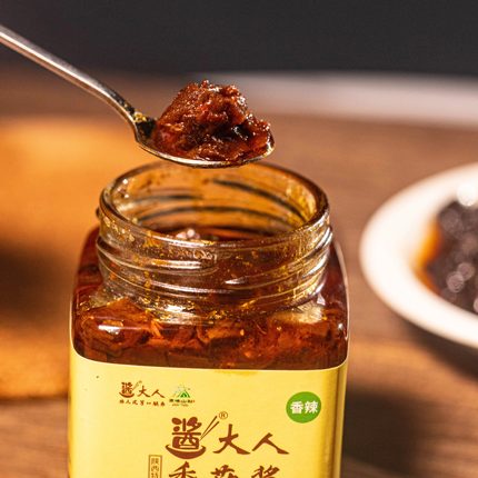 陕西特产香菇下饭酱夹馍炒饭炒菜拌饭火锅蘸料拌面酱210g