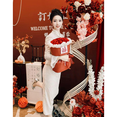 订婚服旗袍敬酒服日常可穿