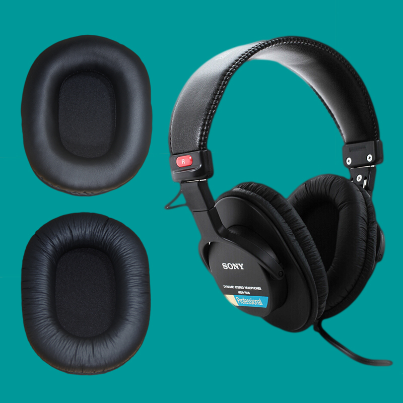 适用索尼Sony MDR 7506 V6 CD900ST耳机套配件替换耳罩海绵垫皮套