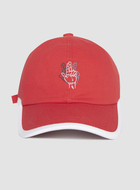 现货秒发！VIBRATE韩国直邮正品潮牌振动手标棒球帽嘻哈潮流