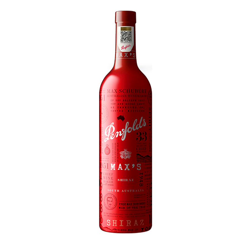 奔富(Penfolds)澳洲原瓶进口红酒奔富麦克斯设拉子干红葡萄酒