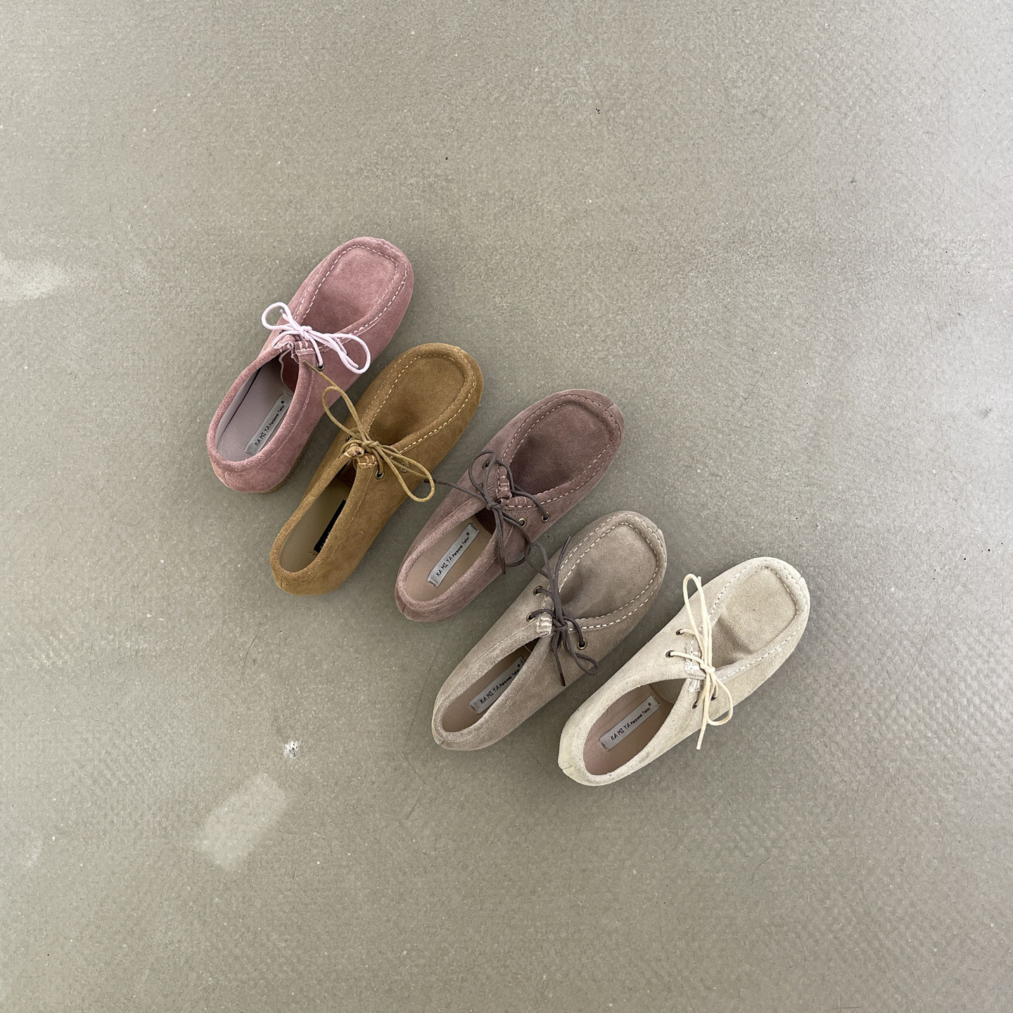 【CHICGIRL】老钱风复古方头系带厚底袋鼠鞋女秋冬深口软底乐福鞋