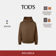 礼物 TOD S官方正品 男士 织物连帽休闲风衣外套男装