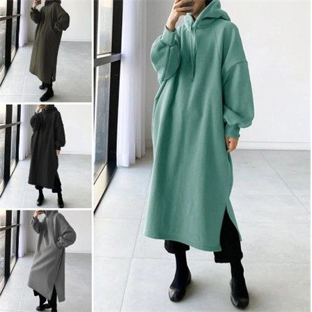 速卖通亚马逊独立站秋冬欧美时尚抓绒中长款套头卫衣,个性定制/设计服务/DIY,连衣裙加工定制,淘宝优惠券,粉丝福利购,淘宝优惠卷