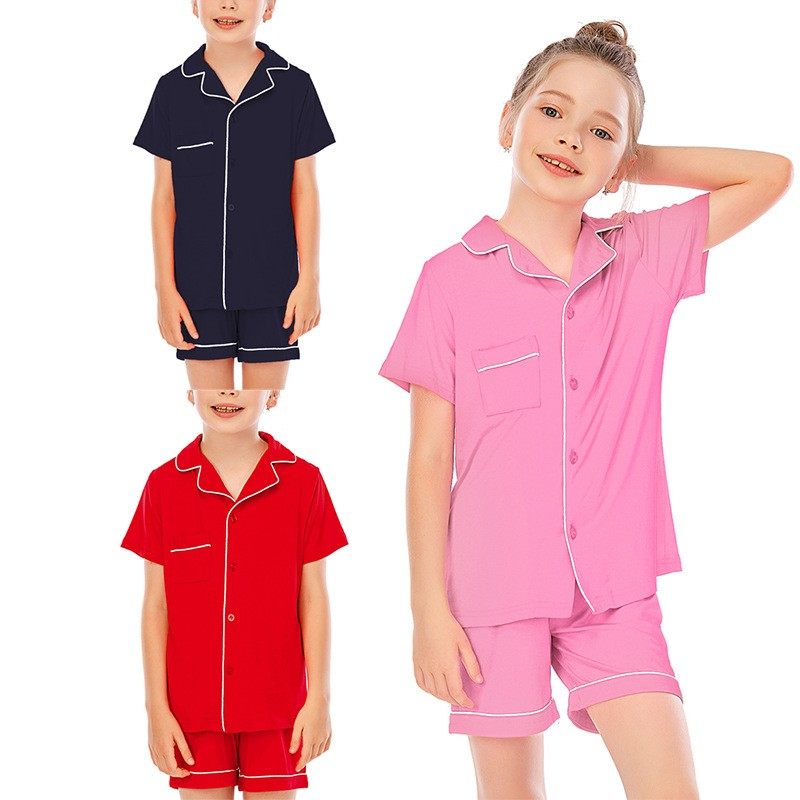 欧美春夏新款睡衣童装短袖短裤套装莫代尔舒适翻领女童家居服,个性定制/设计服务/DIY,连衣裙加工定制,淘宝优惠券,粉丝福利购,淘宝优惠卷