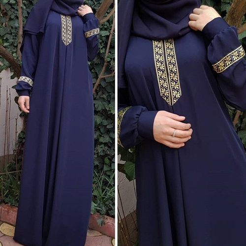 欧美爆款亚马逊精品民族风印花宽松长裙外贸连衣裙