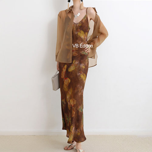 VB法式薄纱透视防晒衬衫
